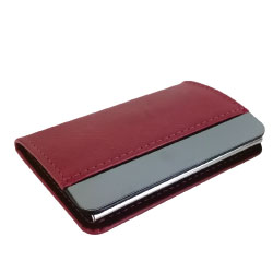 Business Card Holder Red